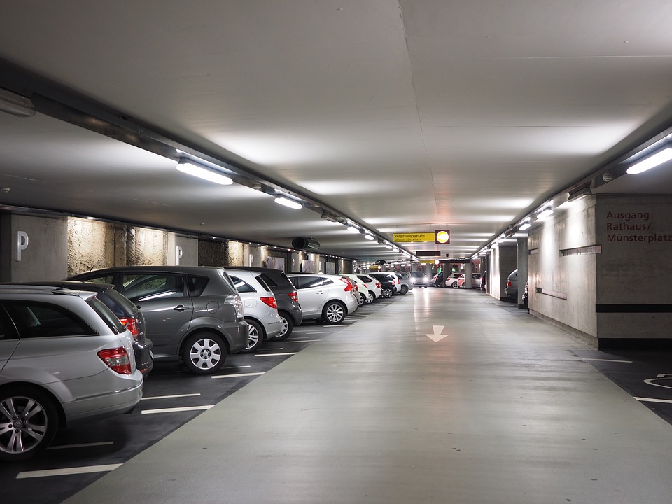 Parking P1 aéroport de Lyon